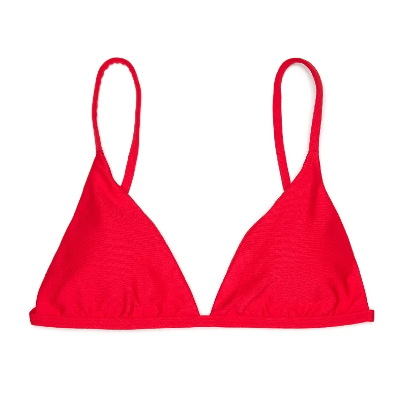 ladies bikini top eco friendly -Cherry Tia Top