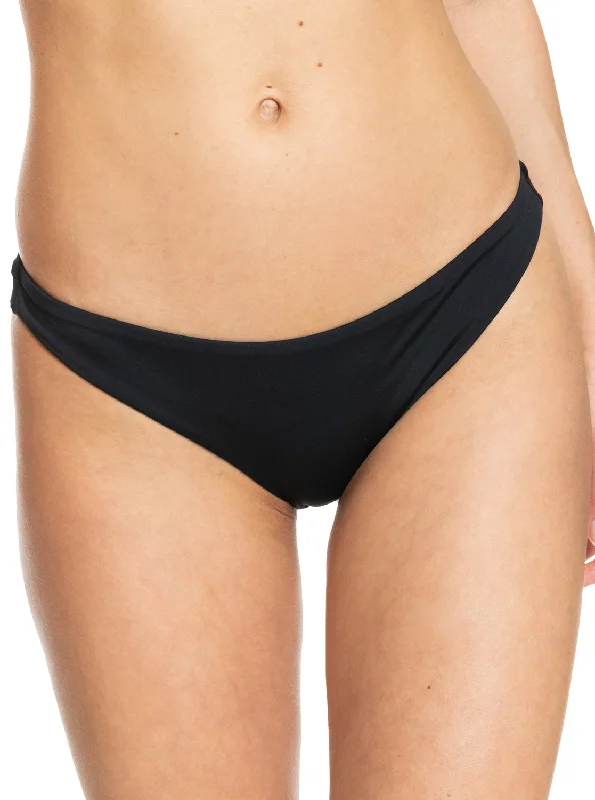 Women’s bikini bottoms lace -Beach Classics Cheeky Bikini Bottom - Anthracite