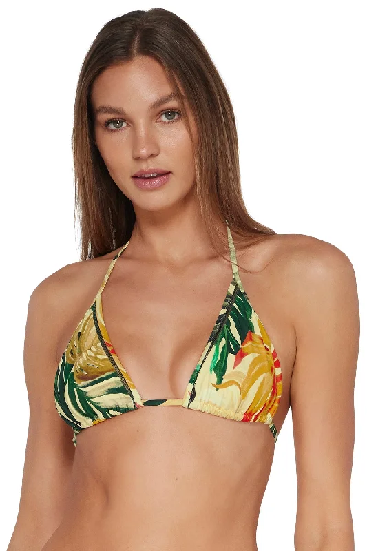 ladies bikini top free shipping -Sunsets Amber Oasis Laney Triangle Top