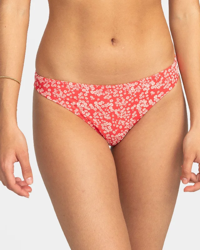 Women’s bikini bottoms navy -Margarita Moderate Bikini Bottom - Hibiscus Margarita