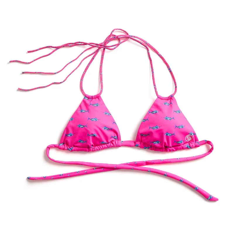 ladies bikini top slimming design -Tropical Marlin Bimini Twist Top