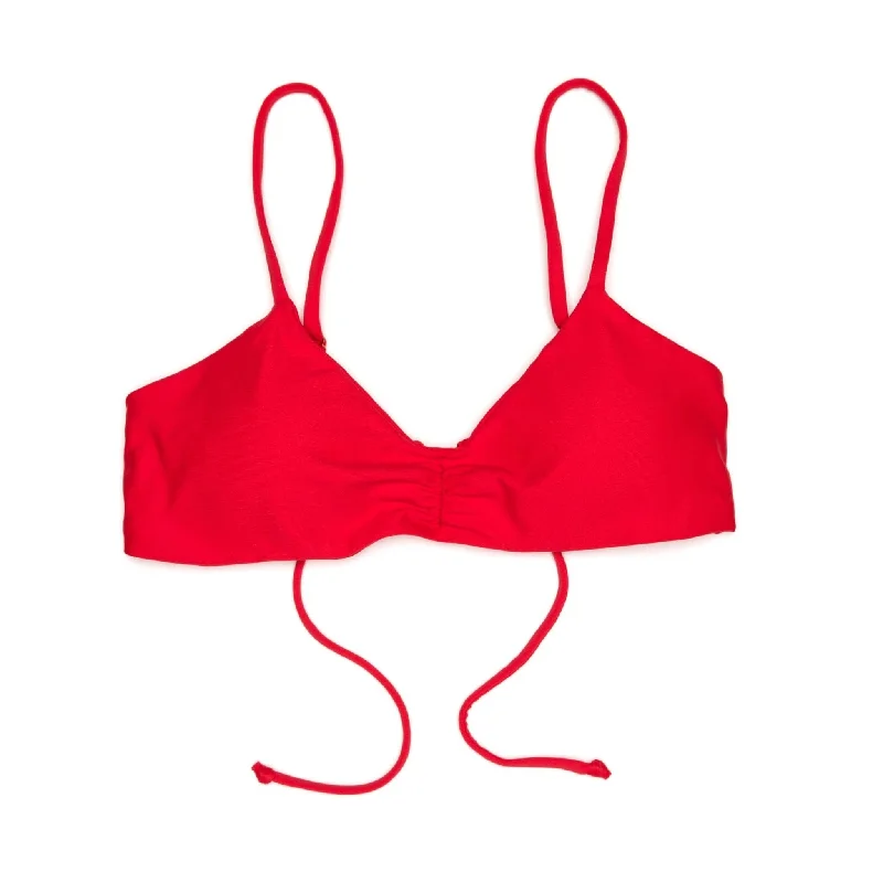 ladies bikini top satin finish -Cherry Selah Top