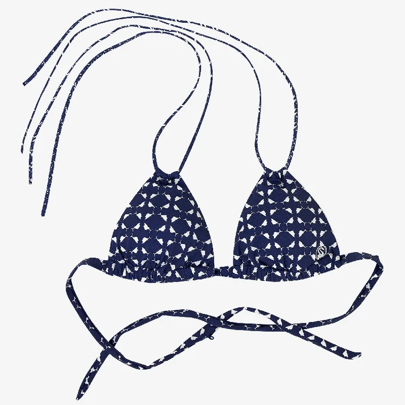 ladies bikini top city pool -Nautical Sailfish Bimini Twist Top