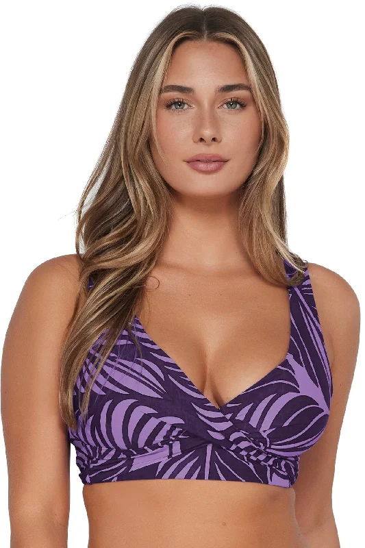 ladies bikini top affordable price -Sunsets Mystic Palms Elsie Top