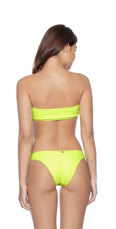 Women’s bikini bottoms cruise -PilyQ Pineapple Reef Teeny Bikini Bottom