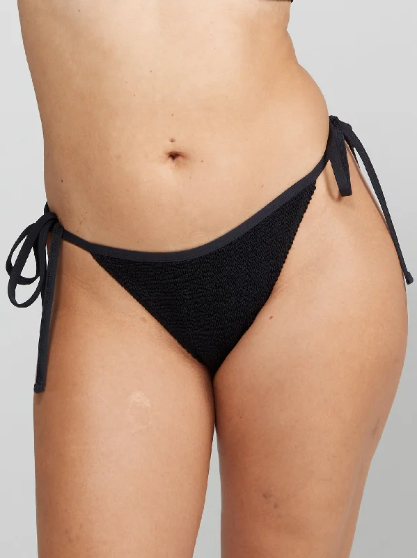 Women’s bikini bottoms gathered -Tie-Sides Bottoms