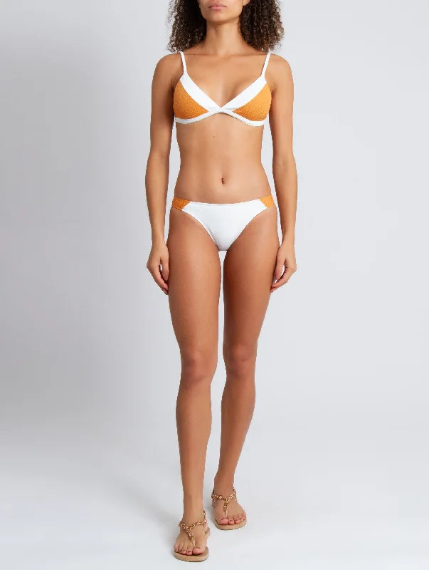 ladies bikini top online exclusive -River Lotus Satsuma Top