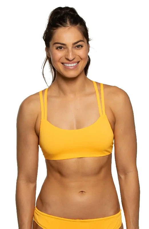 ladies bikini top surf ready -Fendrick Bikini Top - Mango