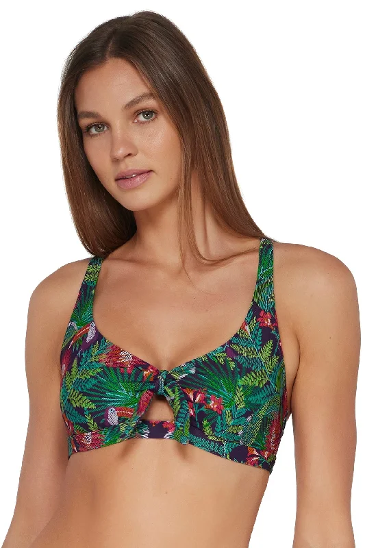 ladies bikini top tribal design -Sunsets Welcome To Rio Brandi Bralette Top