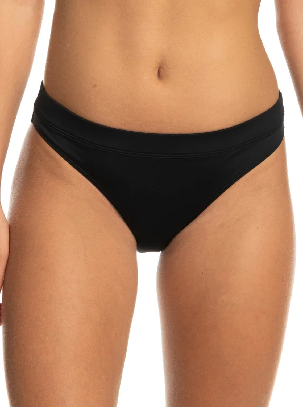 Women’s bikini bottoms personalized -Roxy Active Bikini Bottom - Anthracite