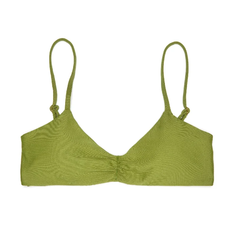 ladies bikini top adjustable straps -Matcha Selah Top