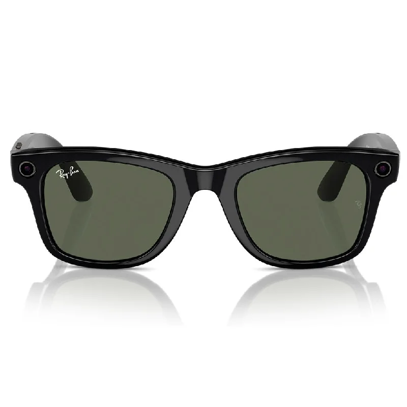 sunglasses minimalist -Ray-Ban Wayfarer Meta Smart Glasses