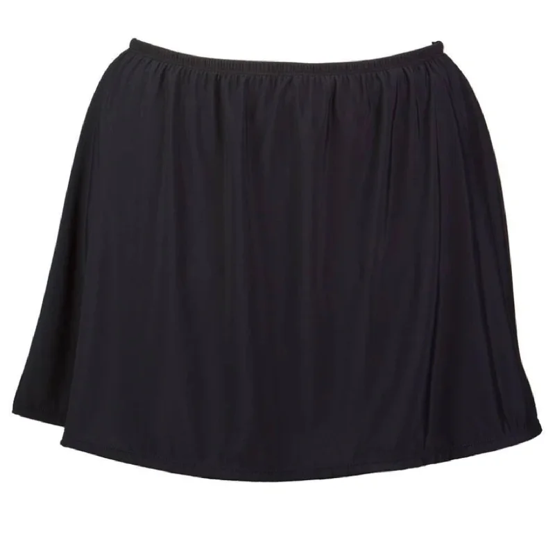 Women’s swim skirt tailored -Plus Size Swim Skirt with Built-in Brief - Available in  5 COLORS