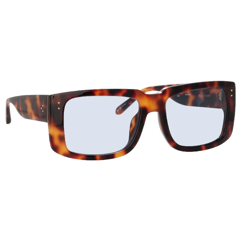 sunglasses mirrored lenses -Men's Morrison Sunglasses in Tortoiseshell and Blue