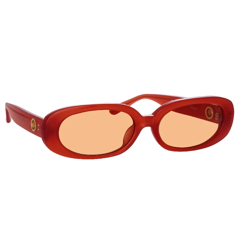 sunglasses overnight shipping -Cara Sunglasses in Terracotta