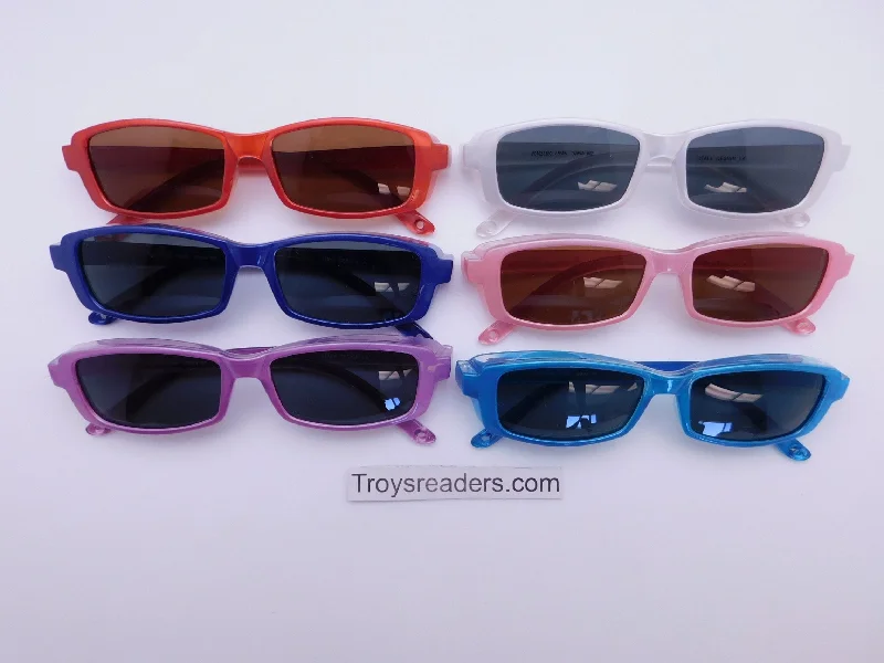 sunglasses high contrast -Polarized Extra Small Full Frame Fit Over Sunglasses in Six Colors