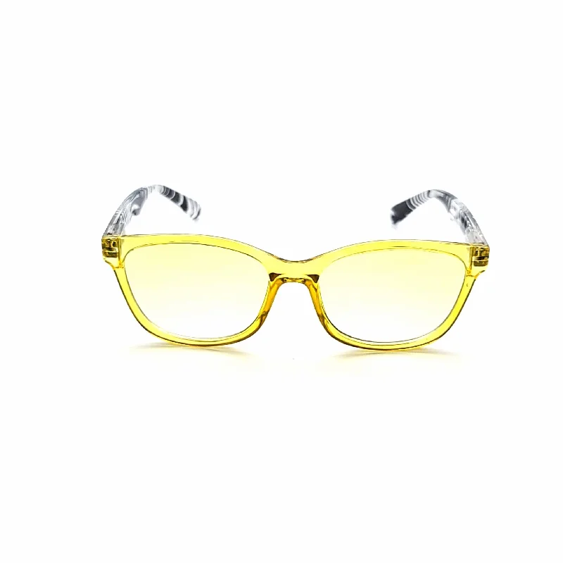 sunglasses fall hues -Zen Cat Eye Spring Hinge Reading Sunglasses With Colorful Fully Magnified Lenses