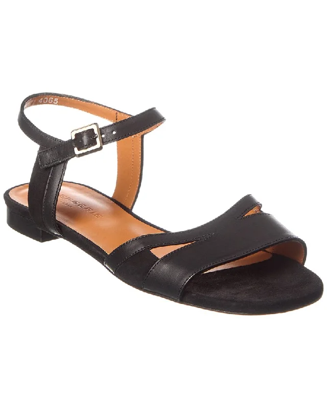 Women’s sandals desert -Clergerie Izzie Leather Sandal