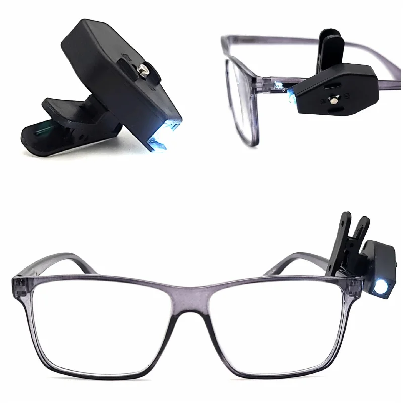 sunglasses bulk order -Clip on Glasses Reading Light