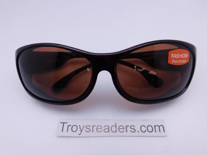 sunglasses island life -Foster Grant Solar Shield Fit Over Black with Amber Lens