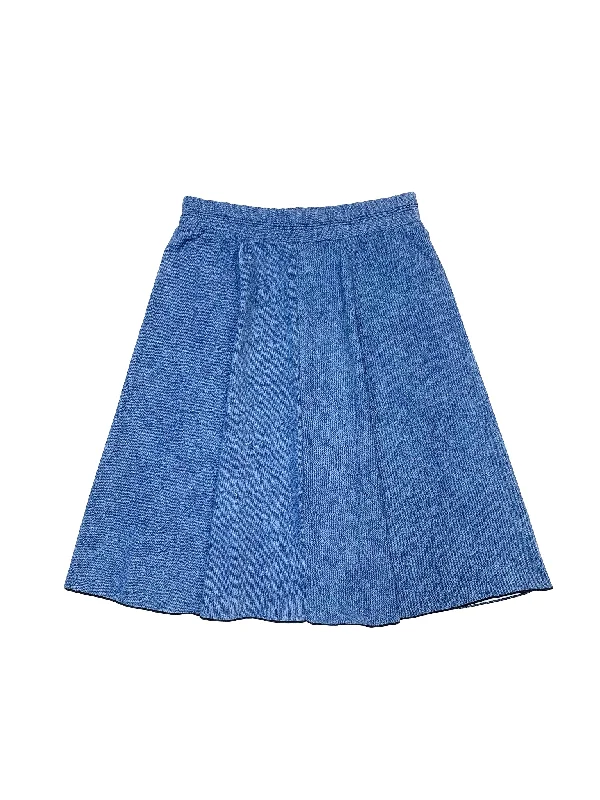 Women’s swim skirt fringed -Ladies Denim Flairy Swim Skirt