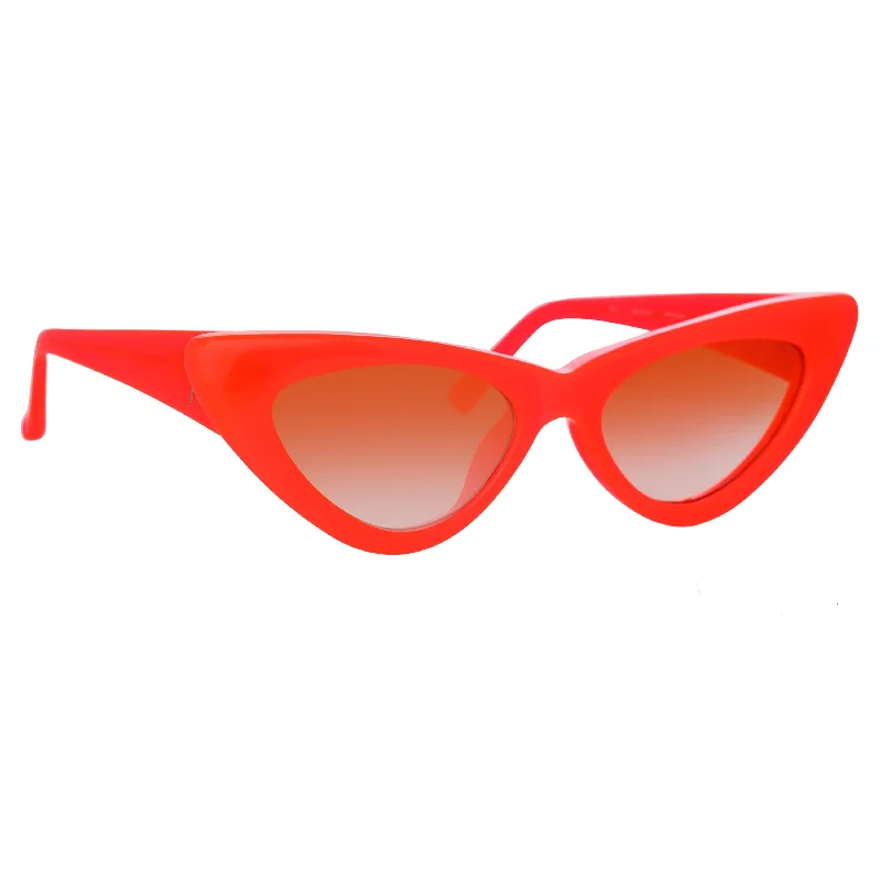 sunglasses premium quality -The Attico Dora Cat Eye Sunglasses in Pink