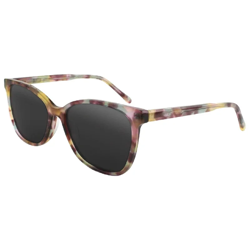 Tortoise Pink Frame w/Gray Polarized Lens