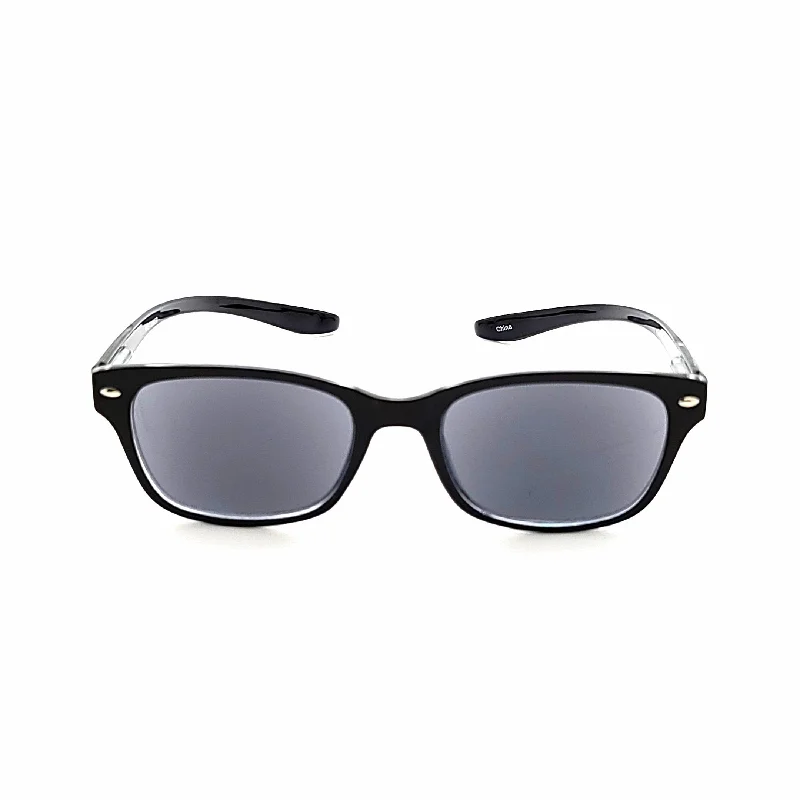 sunglasses blue light blocking -Hang around your neck Wayfarer Reading Sunglasses with Fully Magnified Lenses