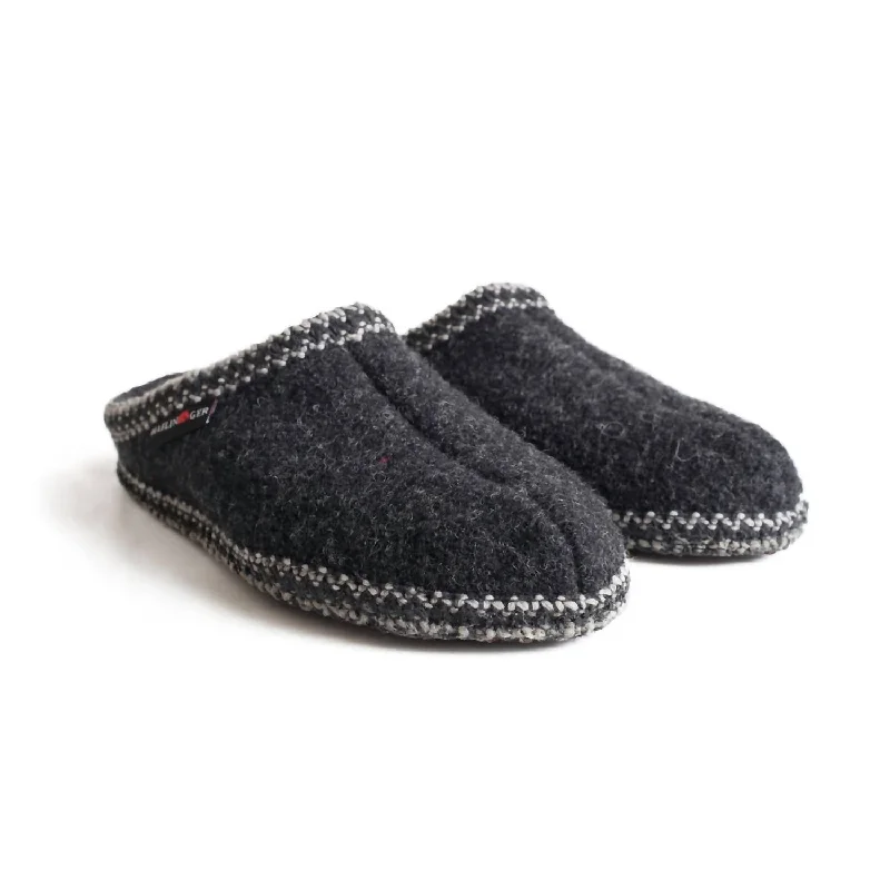 Women’s sandals sale -Unisex As Wool Slipper In Charcoal