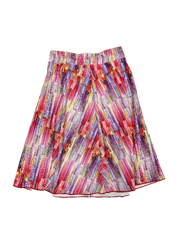 Women’s swim skirt glitter -Teen Brush Stroke Flairy Swim Skirt