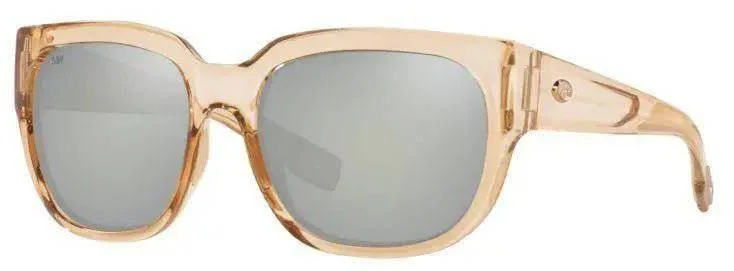 sunglasses photochromic -Costa Waterwoman Sunglasses Shiny Wahoo Copper Silver Mirror 580G