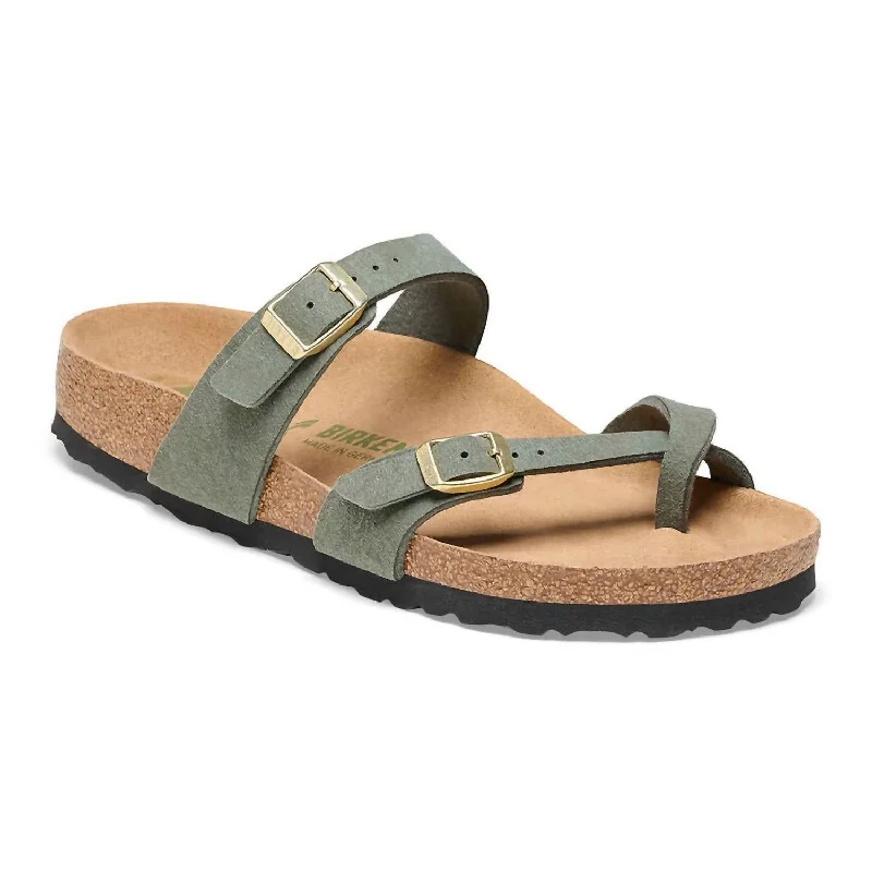 Women’s sandals closed toe -Women's Mayari Vegan Sandal In Thyme