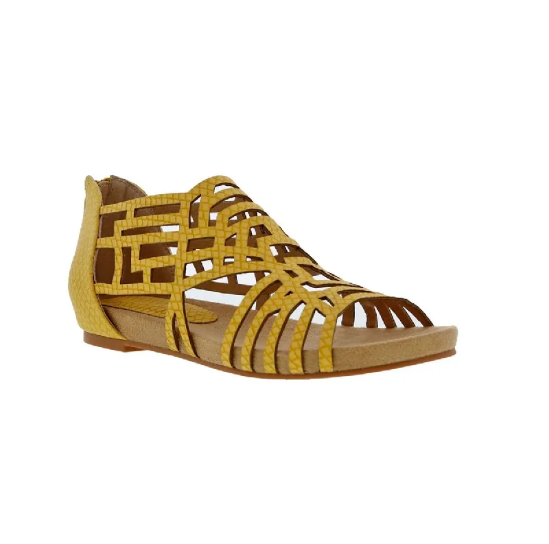 Women’s sandals cork -Bellini Nazareth Women In Yellow Synthetic