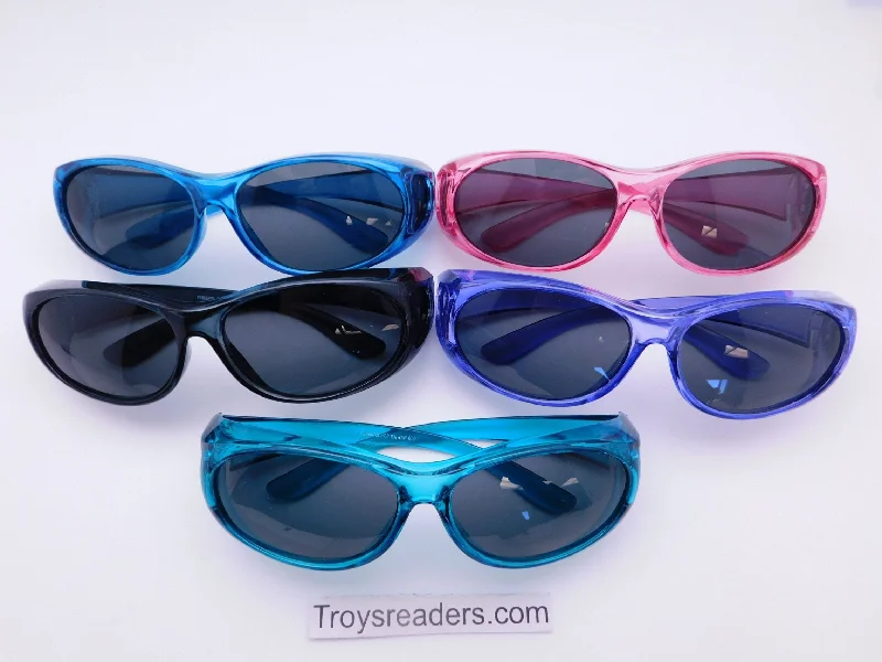 sunglasses sold out -Polarized Colorful Transparent Fit Over in Five Colors