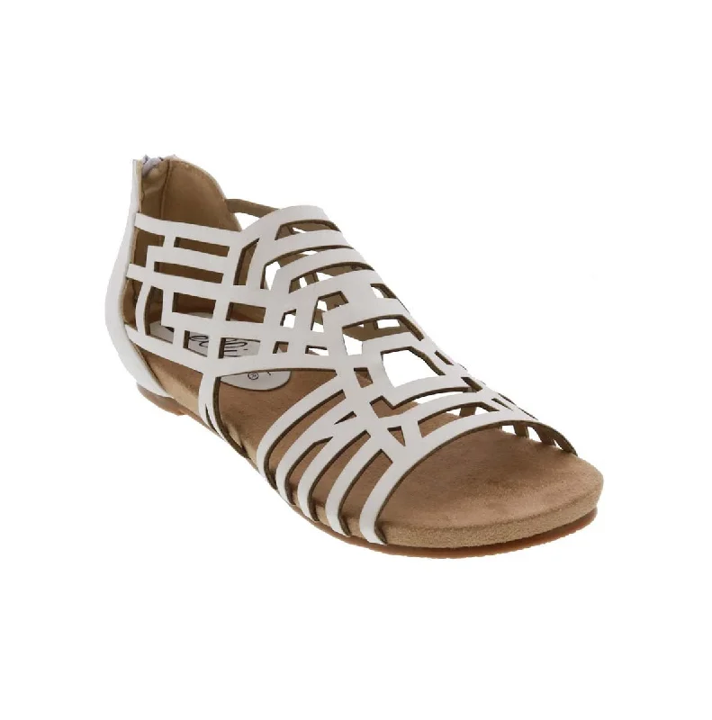 Women’s sandals faux leather -Bellini Nazareth Women In White Buck