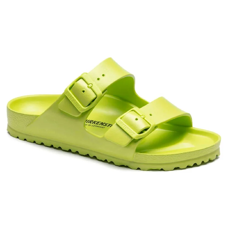 Women’s sandals lime -Arizona Essentials Sandal - Narrow Width In Active Lime