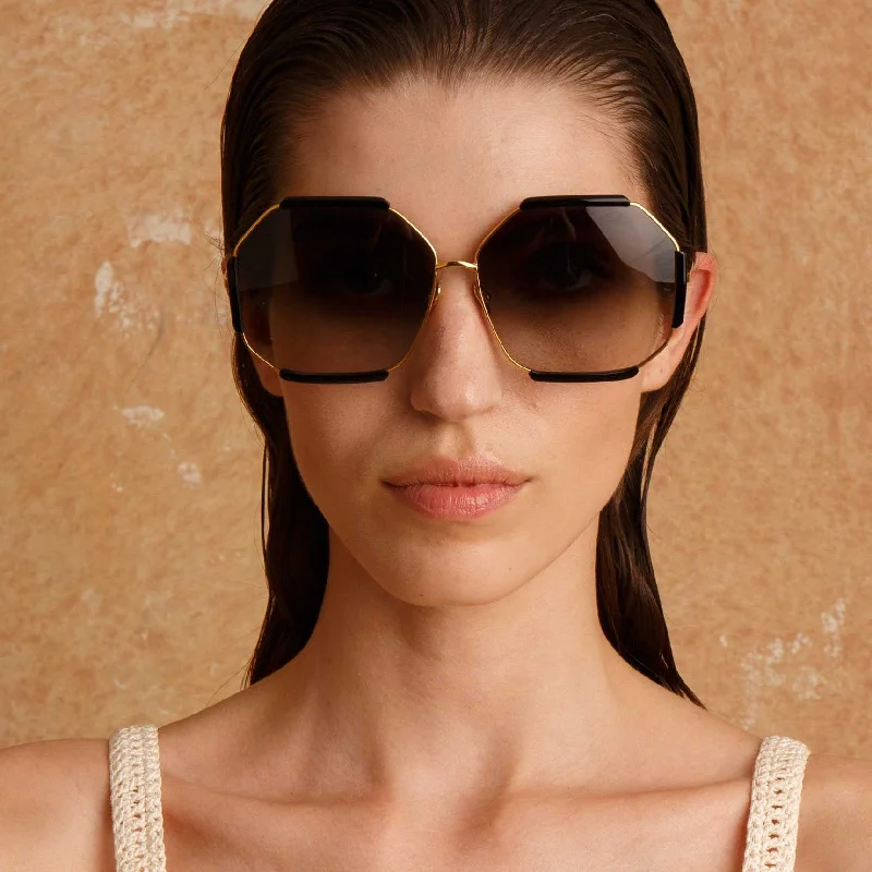 sunglasses clip on -Margot Sunglasses in Black