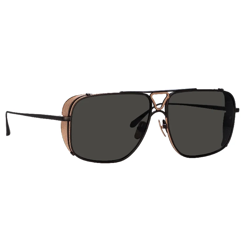 sunglasses elegant touch -Enzo Sunglasses in Nickel