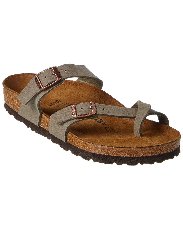 Women’s sandals sustainable -Birkenstock Women's Mayari Birkibuc Sandal