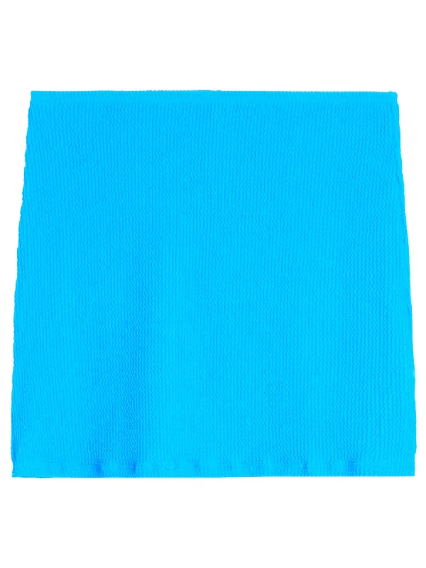 Women’s swim skirt all-season -Crinkle Skirt - Blue