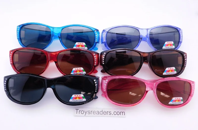 sunglasses bold colors -Glitz Colorful Transparent Fit Overs in Six Colors