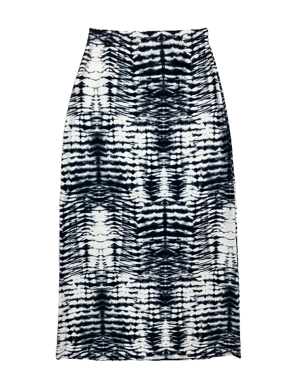 Women’s swim skirt moss -Tie Dye Maxi Swim Skirt