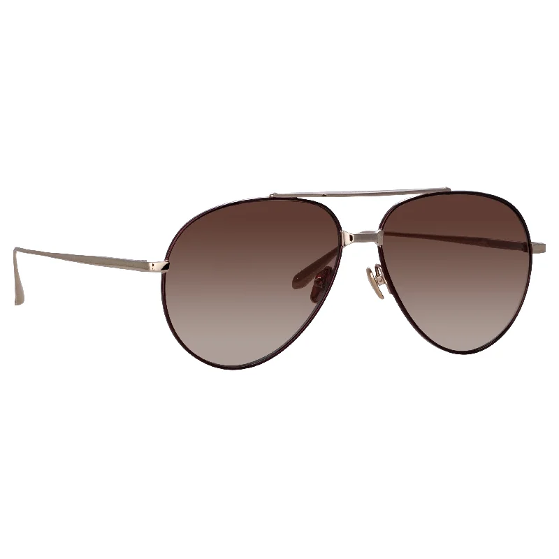 sunglasses lightweight frame -Marcelo Sunglasses in Brown