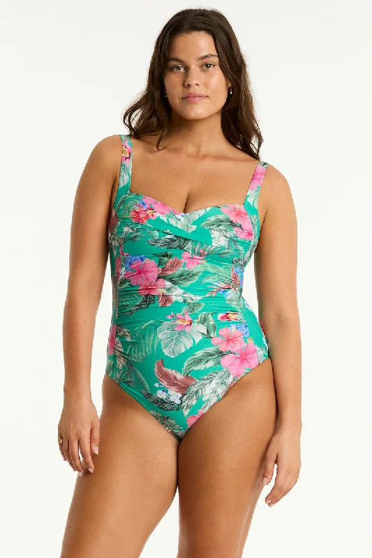 Women’s one-piece swimsuit magical -Pacifico Twist Front One Piece