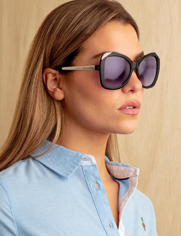 sunglasses teen fashion -LADIES MODERN CAT-EYE SUNGLASSES