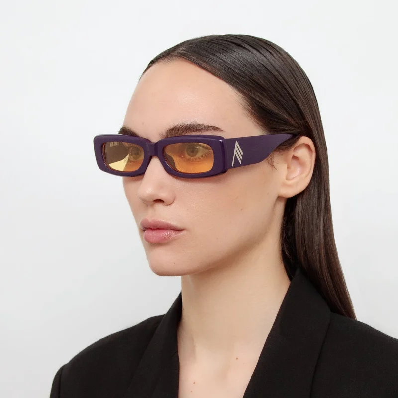 sunglasses cruise outfit -Mini Marfa in Purple and Yellow