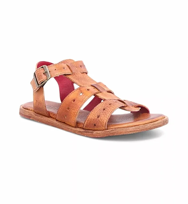 Women’s sandals closed toe -Women Sue Gladiator Sandal In Pecan Rustic