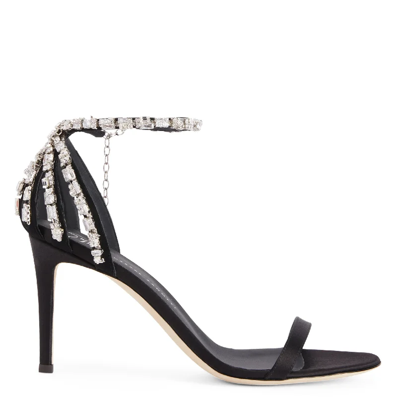 Women’s sandals starry -Giuseppe Zanotti Adele Crystal