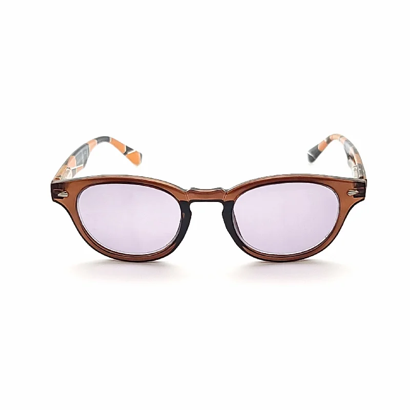 sunglasses leopard spots -The Big Deal Fully Magnified Round Reading Sunglasses