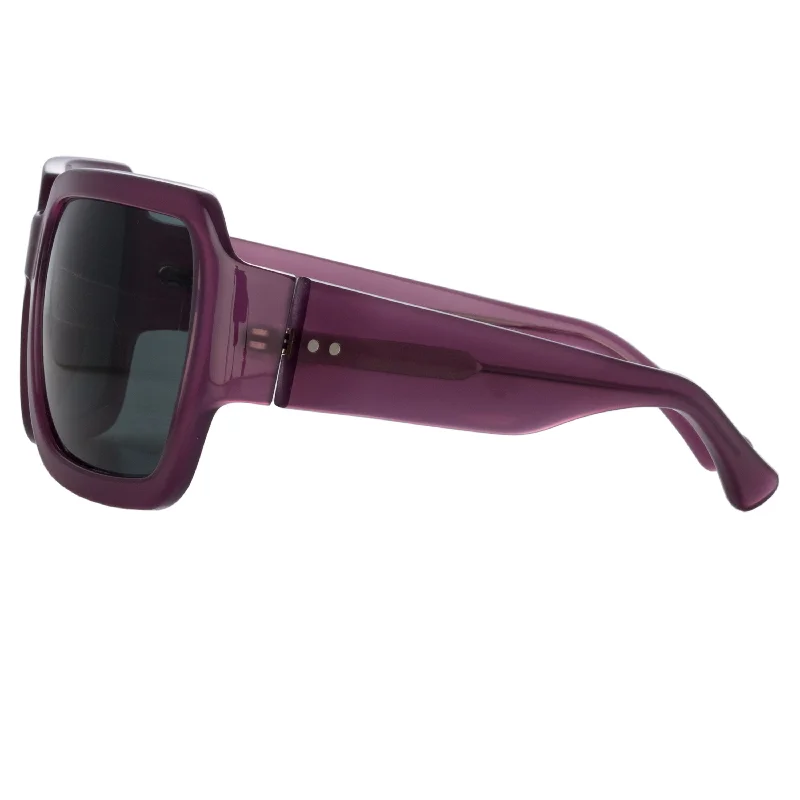 sunglasses modern twist -Oversized Sunglasses in Wine